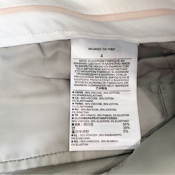 Banana Republic Sloan Fit Stretch Crop Pants 4 - Picture 7 of 7